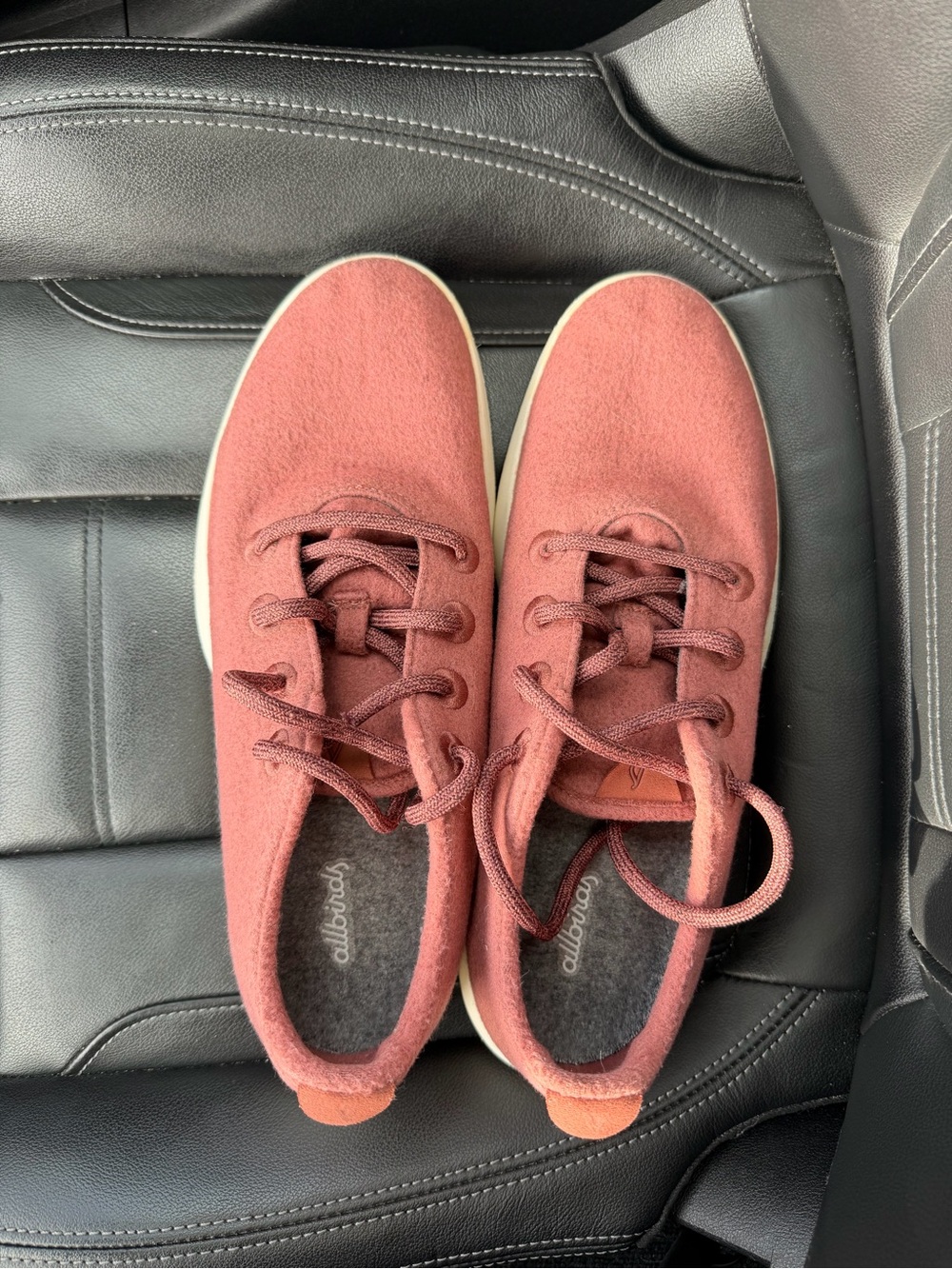 Allbirds Wool Runners Mens 11 (Fits 10.5) Running Shoes Lace Up Sunkissed